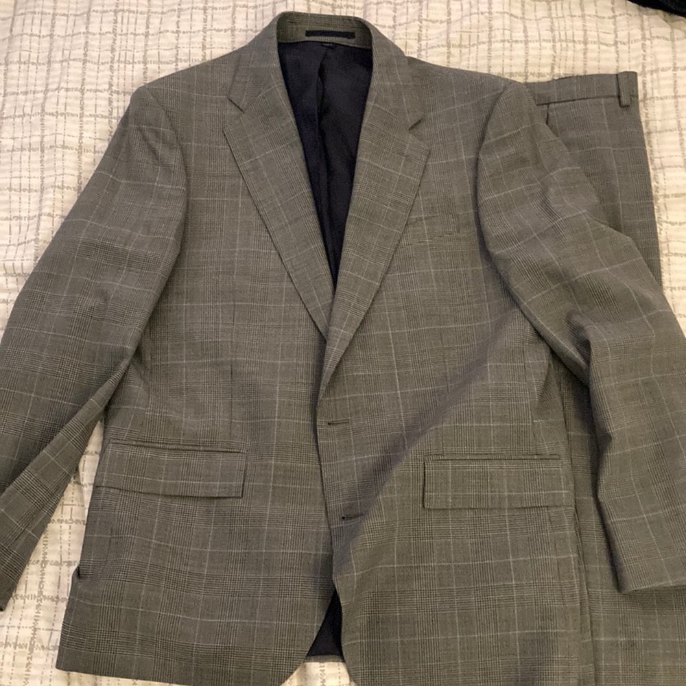 J. Crew Grey Ludlow Suit